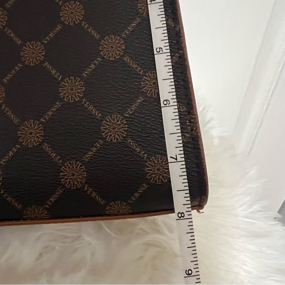 💗 Brown Patterned Handbag - Picture 11 of 12
